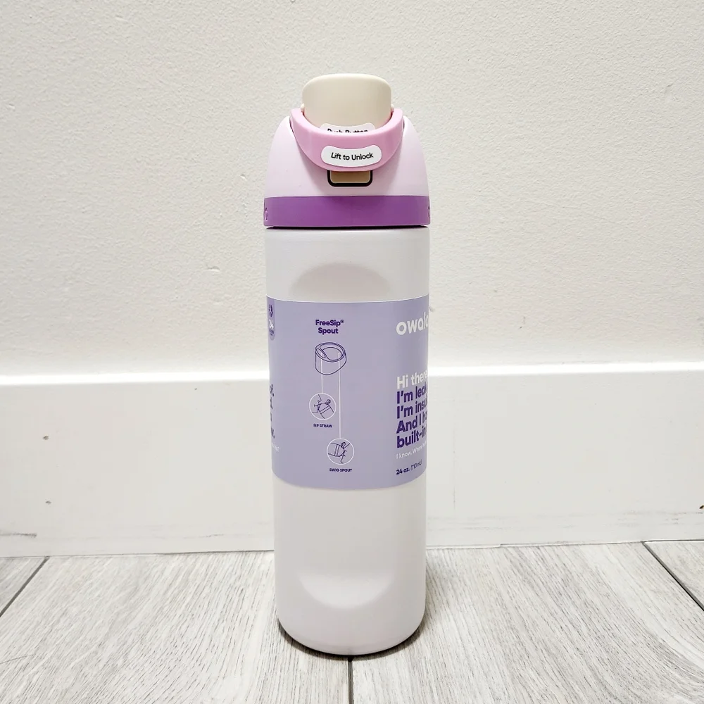 Owala FreeSip 24oz Stainless Steel Water Bottle Tutti Frutti - Picture 2 of 5